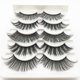 thumbnail image 1 of LTWEGO 10/5 pares 3D suave Faux Mink pestañas postizas pestañas naturales desordenadas entrecruzadas Wispy Fluffy pestañas extensión herramientas de maquillaje Tan Jianjun unisex, 1 of 2