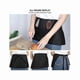 thumbnail image 5 of 12-Pack Black Half Apron with Waist Belt and Pocket for Server Use, 5 of 5