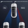thumbnail image 5 of 2 X Adjustable Car Van Blind Spot Blindspot Wide Angle Towing Mirror - Car Accessories - Small Mirrors - Mounting Mirrors for Side and Rearview, 5 of 5
