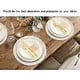 thumbnail image 4 of Placemat Set of 6 Round Placemats, Placemats for Parties, Family Gatherings and Everyday Use, 36cm, 4 of 4