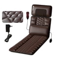 thumbnail image 2 of Full Body Massage Mat with 10 Motor Vibrations, Neck Shiatsu, 9 Modes, 3 Speeds, Selectable Massage Points, Heat Compress for Neck, Back, Waist, Unscented, Plug Powered with US Plug (110V), 2 of 8