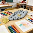 thumbnail image 5 of AYktou Funny Pencil Cases, Large Capacity Canvas Pencil Pouch Cute Animal Style Pen Bags Multifunctional Makeup Bag/ Small Wallet/ Travel Organizer Bag, Stationery Organizer for Office Home Travel, 5 of 8
