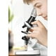 thumbnail image 3 of Microscopio CUTICAT 40X-1200X 11-pzs para principiantes con diapositivas luz accesorios de herramientas blanco, 3 of 7