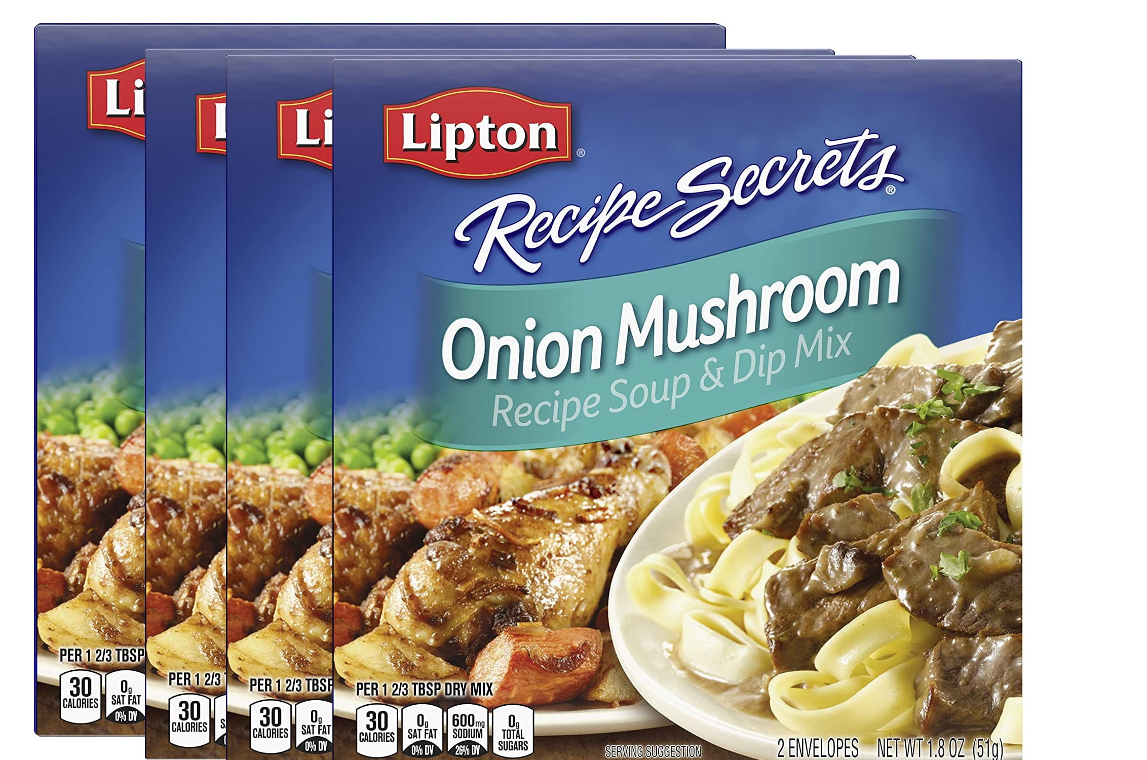 Lipton Soup and Dip Mix For a Delicious Meal Onion Mushroom Great With