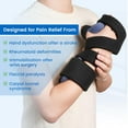 thumbnail image 6 of Velpeau Stroke Resting Hand Splint with Squeeze Stress Balls - Night Immobilizer Wrist Brace with Thumb Support - Finger Stabilizer Wrap for Muscle Atrophy, Arthritis, Carpal Tunnel Pain (Right-M), 6 of 8