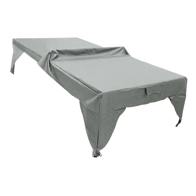 harper Foldable Ping Pong Table Cover All Season Waterproof Dustproof Storage Protector Gray