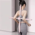 thumbnail image 3 of Yoga Alignment Stick, Back Correction Stick With Adjustable Design, For Yoga Practice, Posture Improvement, Home Fitness, Office Use - Pink, 3 of 4