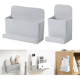 thumbnail image 1 of 2 Pcs Organizador Estante Para Control Remoto Porta Celular Xtellar gris, 1 of 4