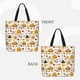 thumbnail image 2 of Fotbe Thanksgiving Bolsa Tote con Estampado para Mujer, Bolsos con Cremallera, Bolsa de Hombro Casual de Gran Capacidad con Bolsillos Internos, 2 of 7
