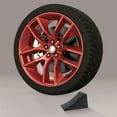 thumbnail image 4 of CHICHUMID Rubber Wheel Chock for Trailer and Car with Compact Lightweight Design for Vehicle Stability, 4 of 8