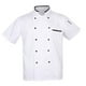thumbnail image 1 of Chaqueta de chef, uniforme, manga corta, para catering XXXL blanco, 1 of 9