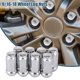 thumbnail image 2 of 8 Piezas 9/16-18 Cerrado Extremo Orejeta Tuercas 1,9" Longitud 3/4" 19mm Hexagonal Tama?o Unique Bargains tuercas automotrices, 2 of 9