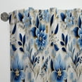 thumbnail image 5 of Designart "Paisley Patterns With Scandinavian Simplicity" Paisley Single Curtain Panel, 5 of 6