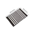 thumbnail image 3 of RRJ Chenille Bathroom Mat, Super Soft Thick Absorbent Non-Slip Bath Rug, Machine Washable Quick-Dry Floor Mat for Shower Tub Vanity Bathroom Decor, 3 of 6