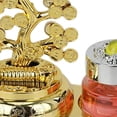 thumbnail image 4 of Estatua de escultura de árbol dorado, artesanía para , figurita de arte, adorno decorativo para coche, dormitorio, estantería de Navidad, mesa árbol y botella Soledad Estatuilla de árbol, 4 of 4