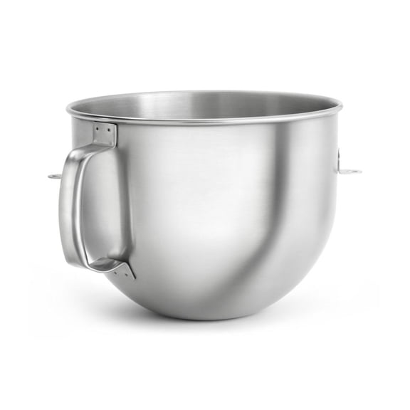 KitchenAid 7-Quart Brushed Stainless Steel Bowl w/ Handle | Fits Select for KitchenAid Bowl-Lift Stand Mixers