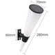 thumbnail image 4 of Paquete de 2 luces solares de pared para exteriores, luces solares decorativas para jardín, luces de patio, aplique de pared LED blanco cálido para exteriores, 4 of 5