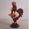 thumbnail image 4 of Small Rooster Butler Statue, 4 of 9