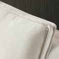 thumbnail image 4 of Aukfa 78" Chaise Futon Oversized Pull Out Sleeper Chair Bed for Home Office, Linen, Beige, 4 of 12