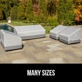 thumbnail image 6 of GORILLA GRIP Patio Furniture Cover, 30 Inch Chair Size, Waterproof Adjustable Windproof UV Coated, 6 of 10