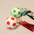thumbnail image 3 of BESTOYARD Football Keychains For Boys 5Pcs Elegant Black And Red Car And Bag Charm for Fan Gear, 3 of 5