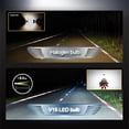 thumbnail image 4 of Speravity 2 piezas LED 3030 bombilla luz antiniebla 5500K blanco cálido lámpara de conversión de coche motocicleta corriendo Auto repuestos bombillas Type2 NO2 Speravity VI016275-02, 4 of 6