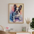thumbnail image 6 of Diamond Art Kits for Adults, French Bulldog Watercolor Portrait 5D Diamond Painting Kits for Adults Beginners, DIY Full Drill Diamond Painting, Gem Art and Crafts 12x16, 6 of 7