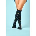 thumbnail image 2 of Nurse Mates Women's Calf Socks | 12-14 mmHg Compression | Dragonfly Sparkle, 2 of 5
