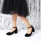 thumbnail image 3 of Zapatos de Vestir para Niña DREAM PAIRS KKUMPU2502 Tacón Negro 4.5 cm, 3 of 8
