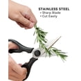 thumbnail image 7 of Heavy Duty Kitchen Scissors, Come-Apart Poultry Shears for Chicken and Meat, Black, 7 of 7