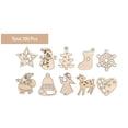 thumbnail image 1 of 2 Sets Christmas Tree Pendant Wooden Discs Christmas Tree Pendant Wooden Scatter Decoration Tree Decoration Christmas Tree Decoration Christmas Decora, 1 of 4