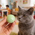 thumbnail image 6 of Soft Wool Ball Cat Toys, Handmade Felt Chase Balls for Indoor Play, Silent and Durable Pet Toys, Colorful Cat Teaser Balls, 6 of 7