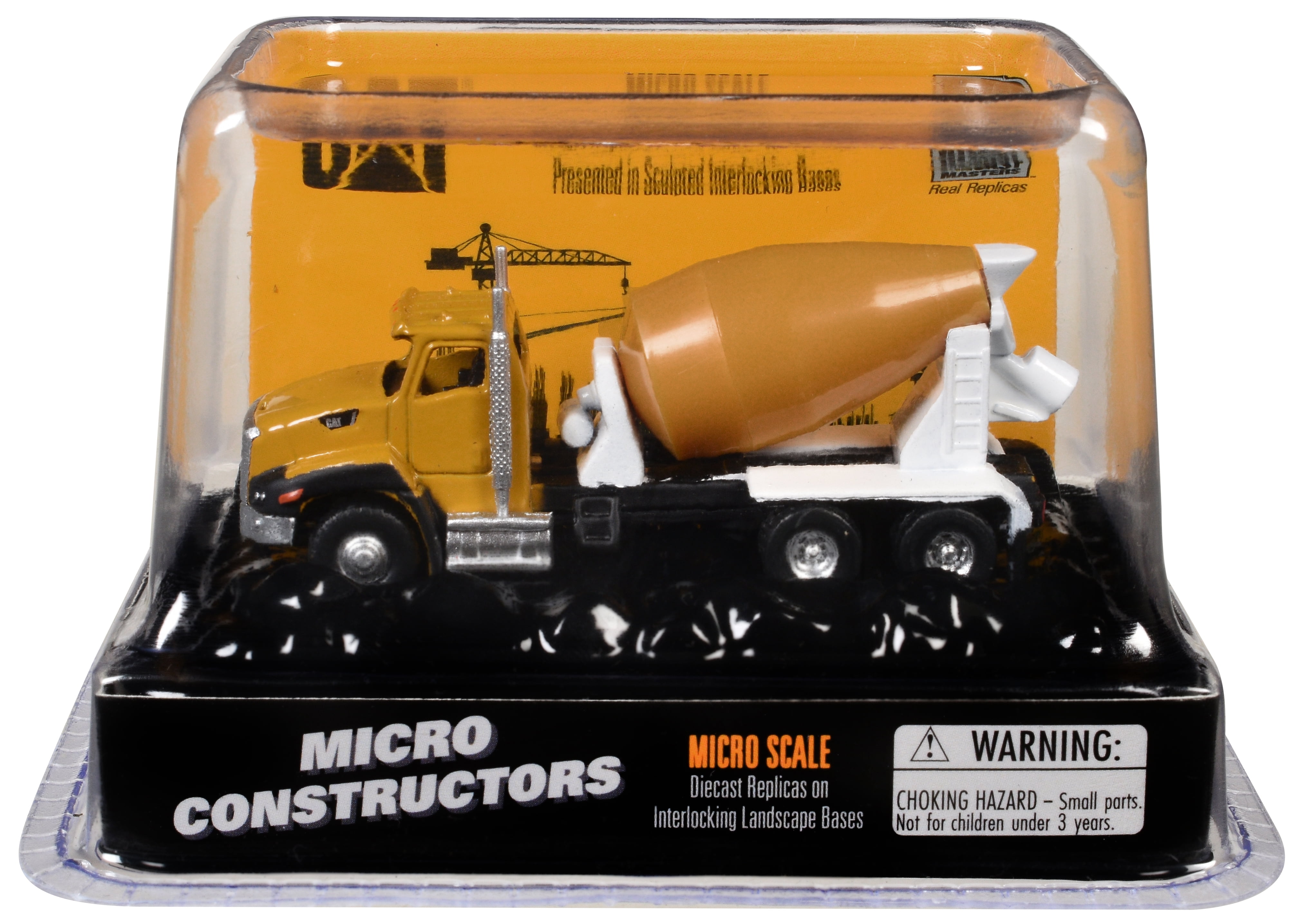 Sando Mixer Car 1/100 スケール Amazon.com: Diecast Masters CAT Caterpillar CT681 Concrete Mixer