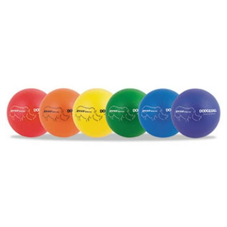 - Champion Sport RXD8SET Rhino Skin Dodge Ball Set, 8 Diameter, Assorted, 6 Balls/Set