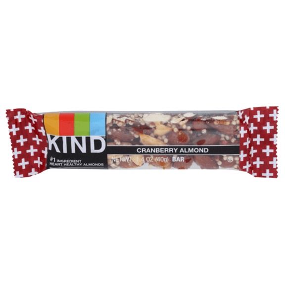 Kind Cranberry Almond Plus Bar 1.4 oz - Pack of 2
