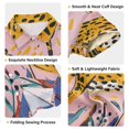 thumbnail image 3 of Dailycode Small Short Sleeve Button Down Shirts Hand Drawn Leopard Casual Shirt 3-10 Years, 3 of 9