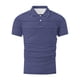 thumbnail image 5 of Blusa y camisa de manga corta con cuello vuelto para hombre, blusa de manga larga con solapa y botones estampados, blusa de poliéster para hombre, 5 of 5