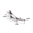 thumbnail image 4 of fastboy Support Pliant Étagère Murale Compacte Sans Bavures Design Pliable Installation Facile Structure Stable Pièce de Rechange, 4 of 6
