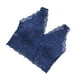 thumbnail image 4 of Sujetador de mujer de encaje Sexy Bralette Girl Elástico con correa de hombro ancha Sujetador Ropa interior de mujer, Azul Scienceny AP001220-03B, 4 of 7
