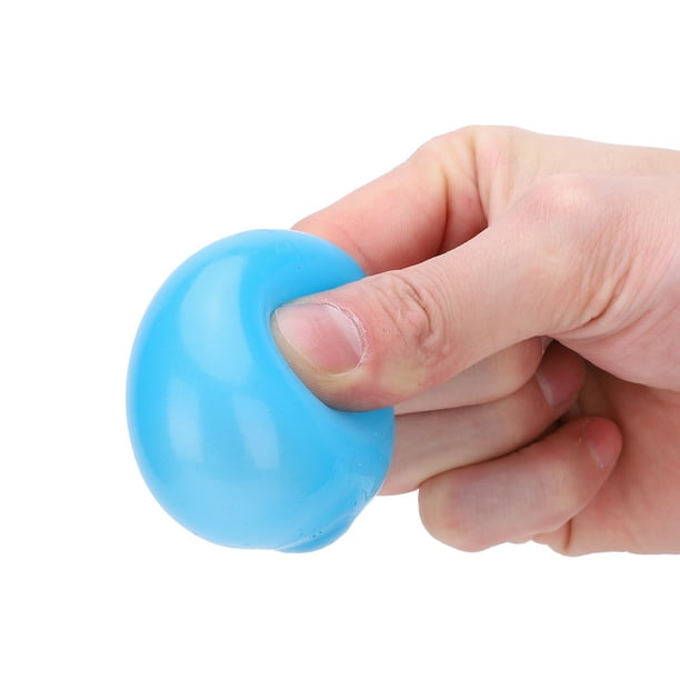 4pcs Sticky Globbles Ball Stress Toy, Bolas Luminosas para aliviar el estrés Fluorescente Sticky Target Wall Ball Juguete de descompresión para ni?os Ni?os Ni?as Regalo(65mm-4 Colores) Higoodz Juguete para adultos