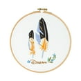 thumbnail image 6 of Blingpainting Embroidery Kit for Beginners, Cross Stitch Kits for Adults, Include Embroidery Cloth with Birds and Feathers Embroidery Hoop, Thread, Needle, 6 of 6