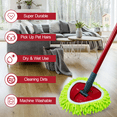 thumbnail image 6 of NEWE Spin Mop Heads Replacements 3 Pack Compatible with RinseClean 2 Tank System, 6 of 9