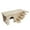 B, variant on Hamster House Climbing Ladder Natural Wood Multi-Room Hut Rat Hideout House Small Pet Nest Cage Accessories