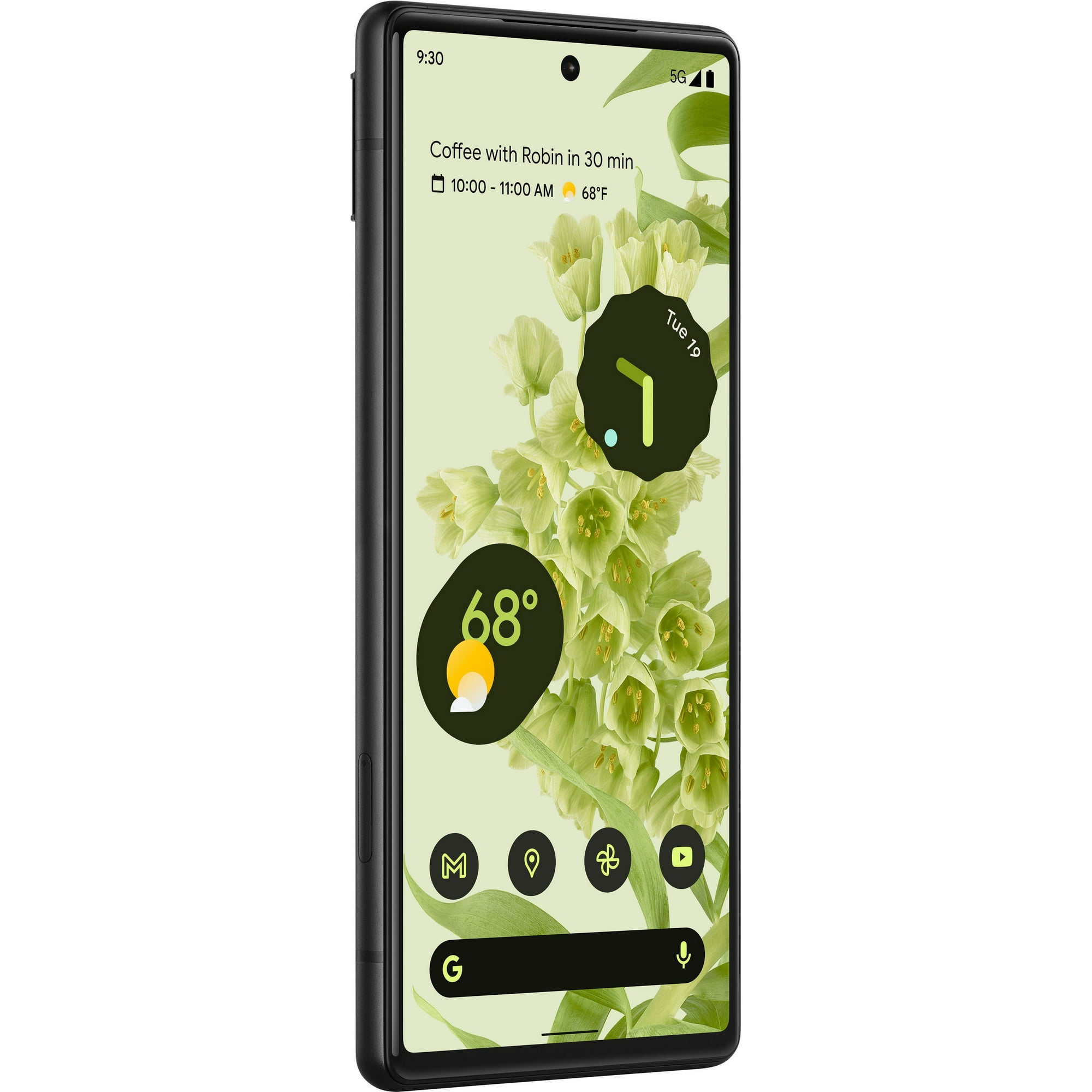 Restored Google Pixel 6 128GB Fully Unlocked Phone Seafoam Green (Refurbished)