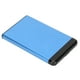 thumbnail image 3 of Disco duro externo portátil Bling Bling USB 3.0 2,5 pulgadas mecánico de Aleación de aluminio azul 500 GB, 3 of 12