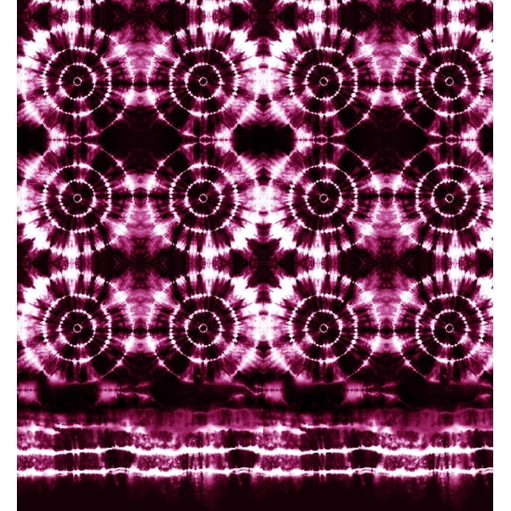 Soimoi Cotton Cambric Fabric Tie & Dye Panel Decor Fabric Printed Yard 56 Inch Wide