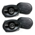 thumbnail image 1 of Hifonics Zeus 800 Watt 6 x 9 Inch 3 Way Car Audio Coaxial Speakers, 2 Pairs, 1 of 6