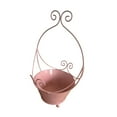 thumbnail image 4 of Vsenkes Vintage Rustic Metal Wall Planter Nordic Plant Holder for Wall Country Decor Pink, 4 of 9