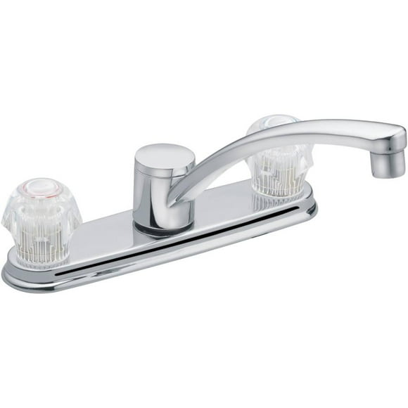 Adler 2 Handle Kitchen Faucet - Chrome