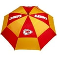 thumbnail image 1 of Team Golf NFL Kansas City Chiefs 62" Golf Umbrella with Protective Sheath, Double Canopy Wind Protection Design, Auto Open Button, 1 of 2